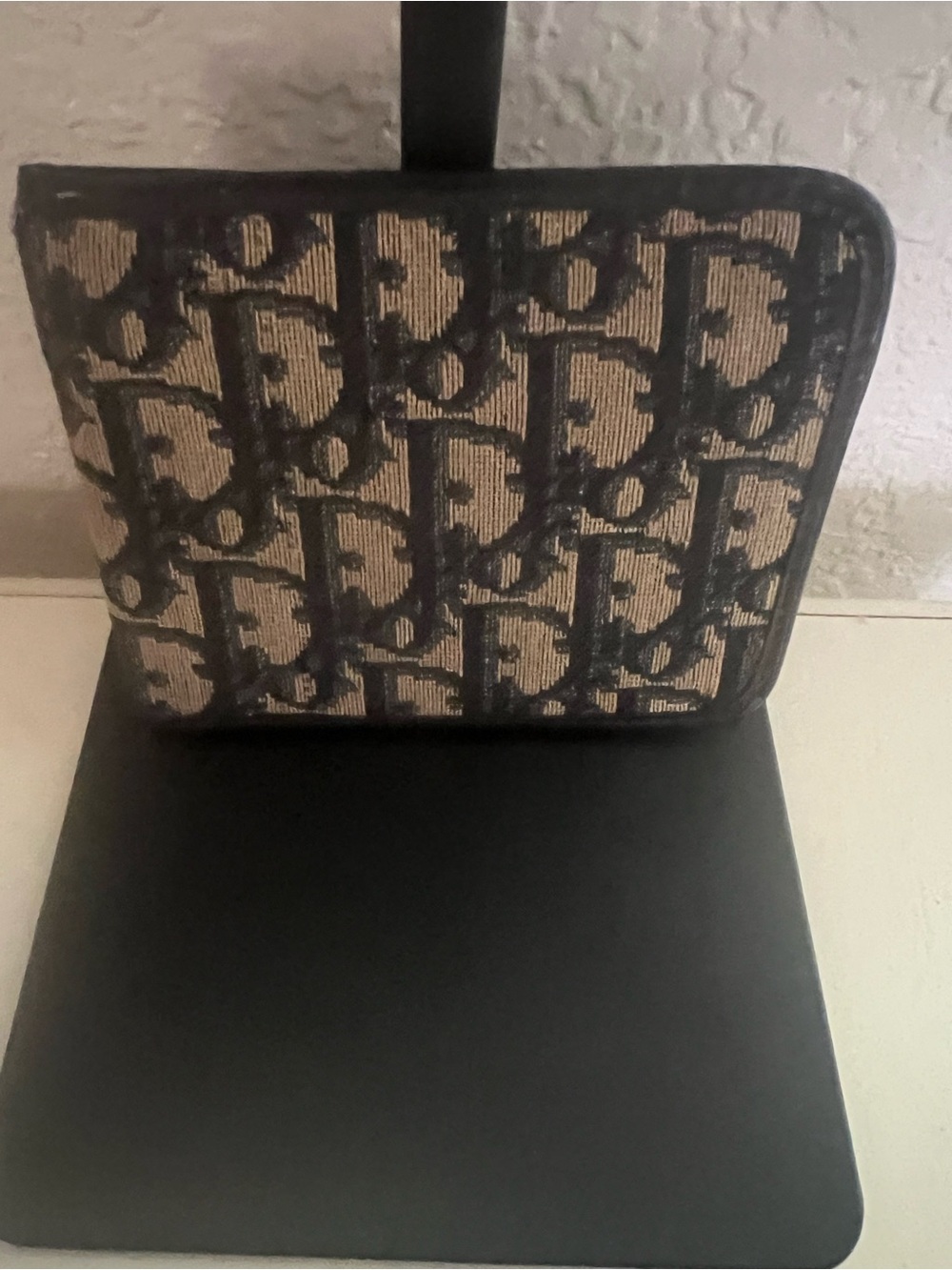 Dior Embossed Logo Wallet